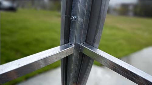 Morley Garden Sheds - Double Bracing Corner Construction